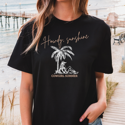 Howdy, Sunshine | T-shirt | Cowgirl Summer