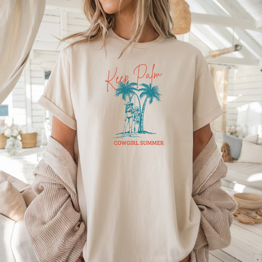 Keep Palm | T-shirt | Cowgirl Summer