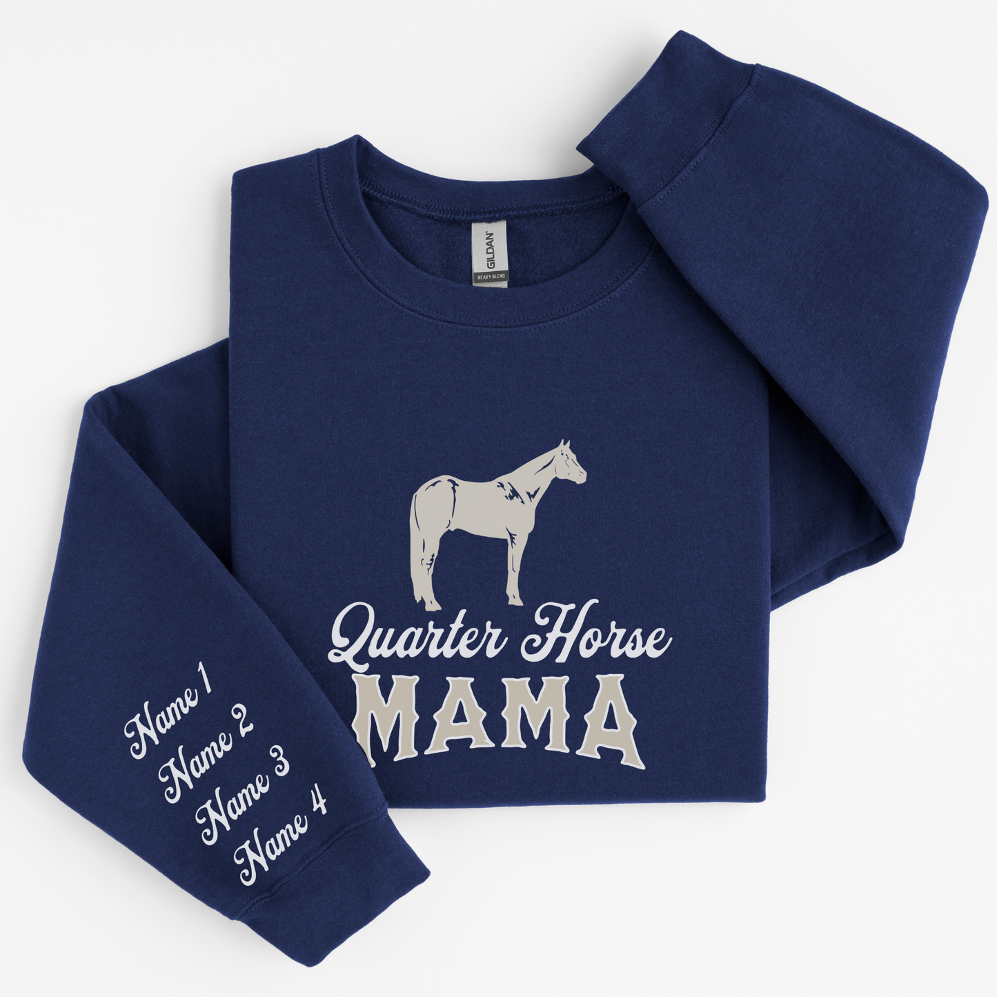 Custom Quarter Mama Sweater | Horse Breed Apparel | Sweatshirts