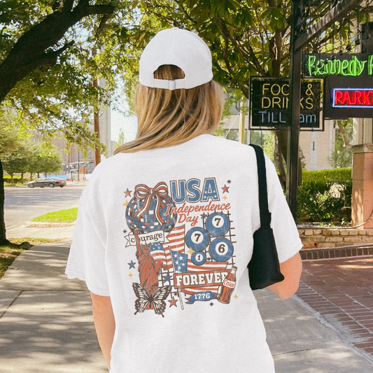 USA Independence Day Tee | T-shirt | Wild West Vibes