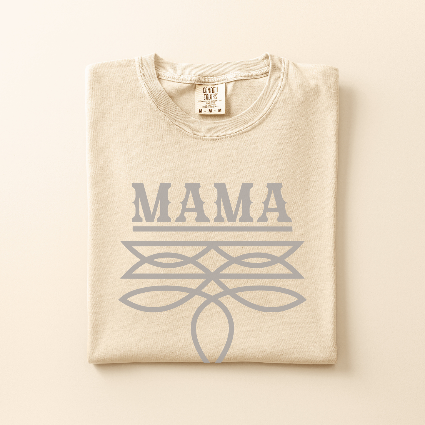 Mama Tee | Boot Stitch Text | T-shirt