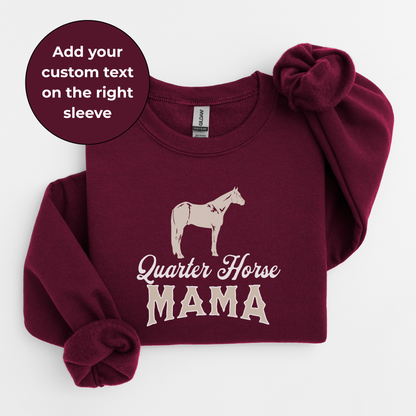 Custom Quarter Mama Sweater | Horse Breed Apparel | Sweatshirts