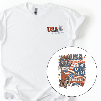 USA Independence Day Tee | T-shirt | Wild West Vibes