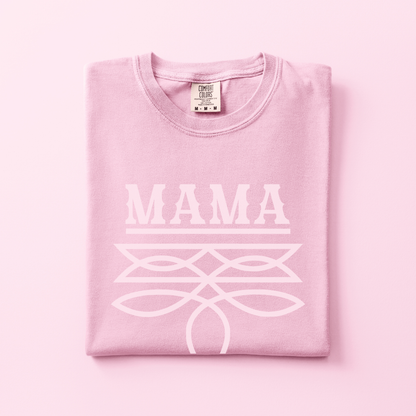 Mama Tee | Boot Stitch Text | T-shirt