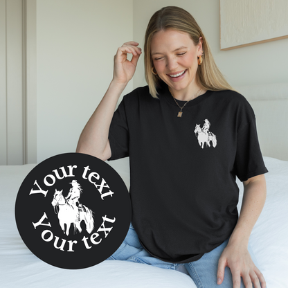 Custom Cowgirl Tee | Personalized Products | T-Shirt