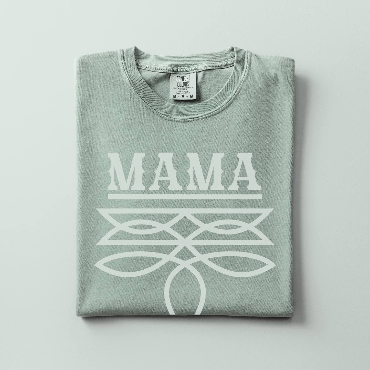 Mama Tee | Boot Stitch Text | T-shirt