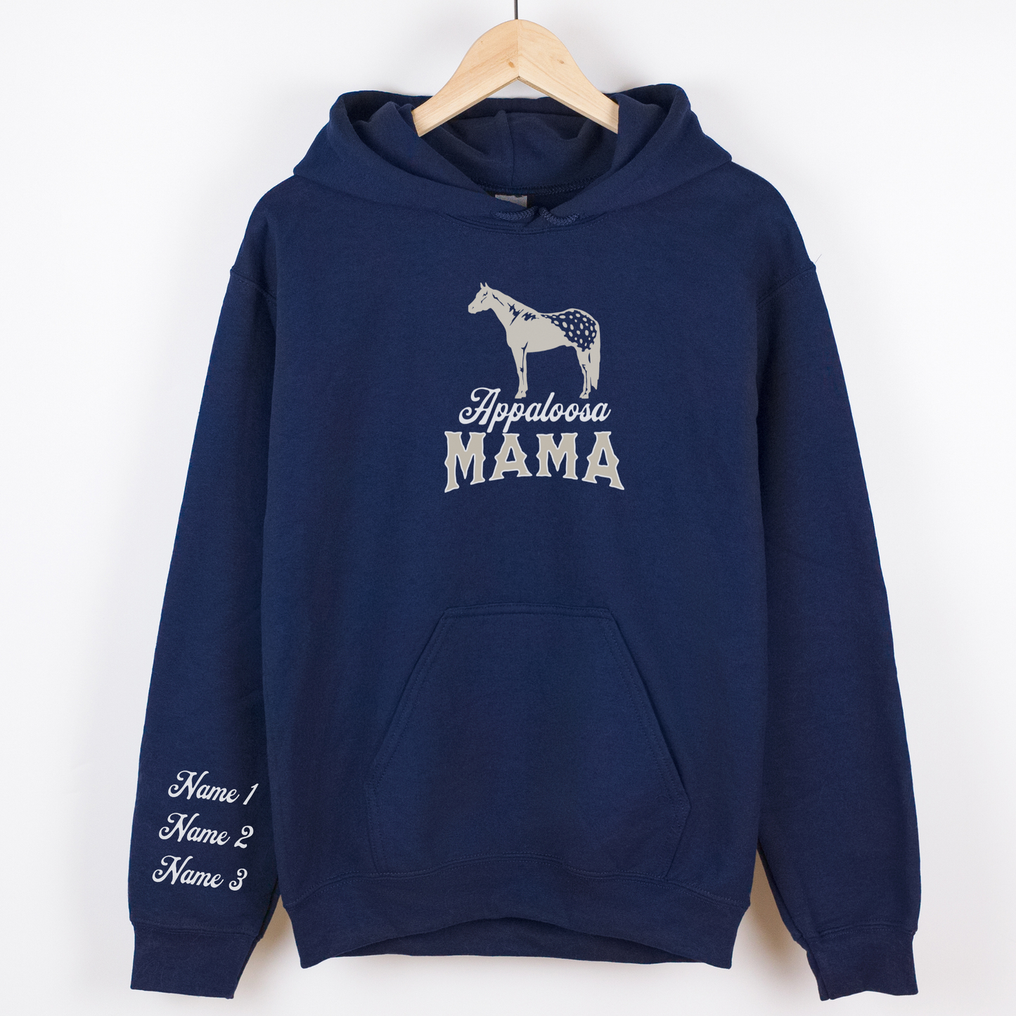 Custom Appaloosa Mama Hoodie | Horse Breed Apparel | Hoodie