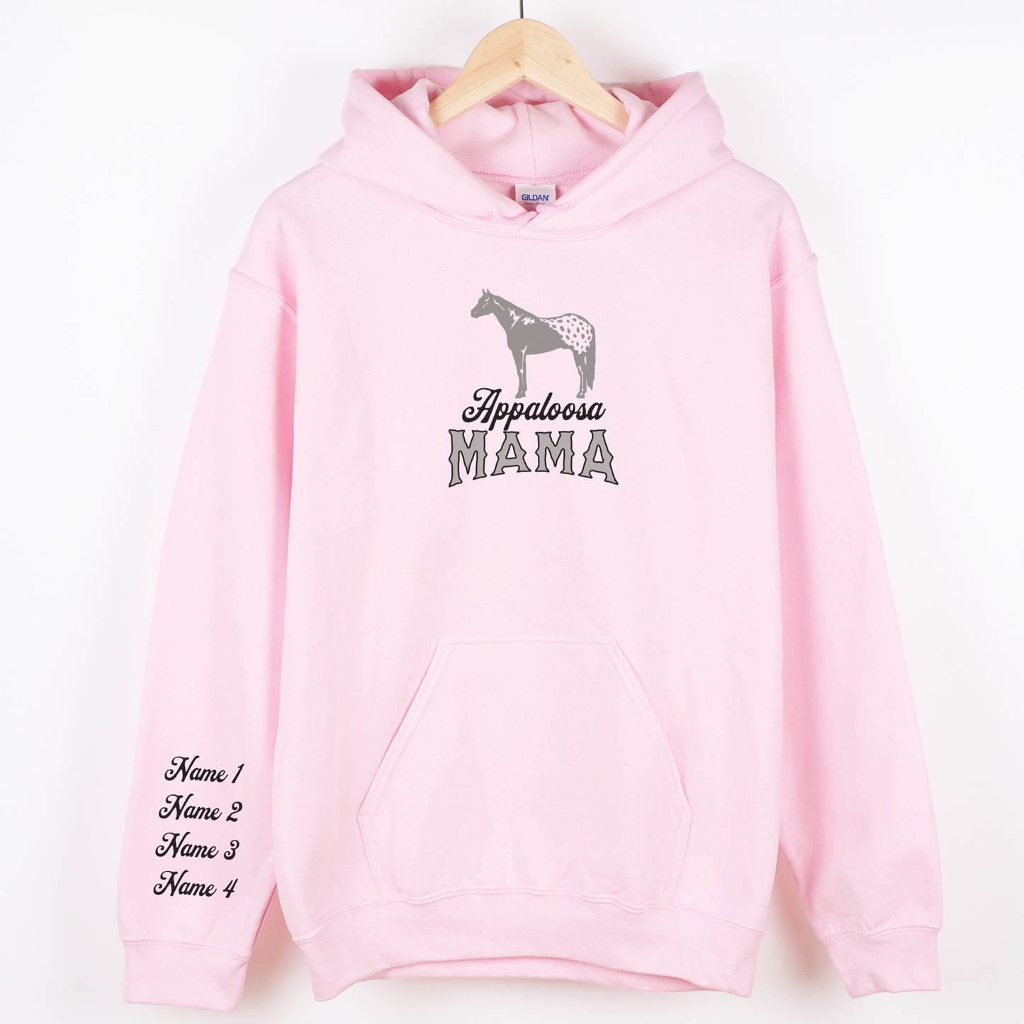 Custom Appaloosa Mama Hoodie | Horse Breed Apparel | Hoodie