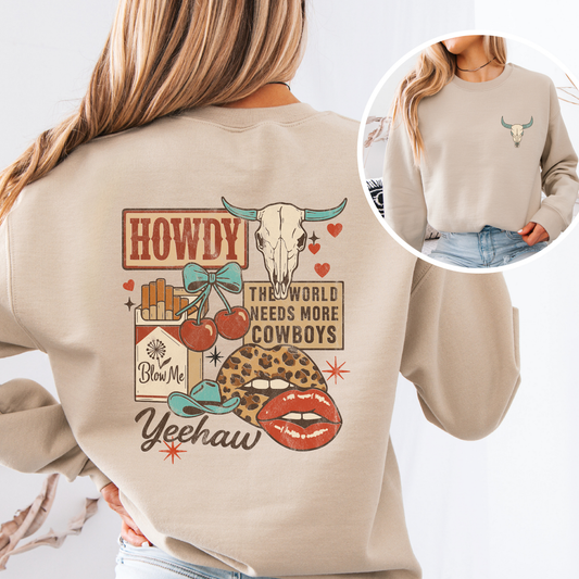 Howdy Tee | Sweatshirt | Wild West Vibes