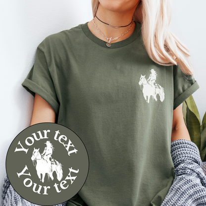 Custom Cowgirl Tee | Personalized Products | T-Shirt