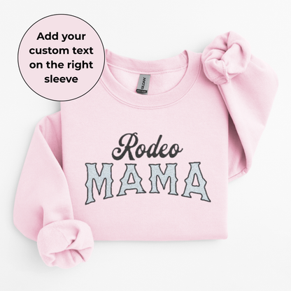 Custom Rodeo Mama Sweater | Embroidered | Sweatshirts