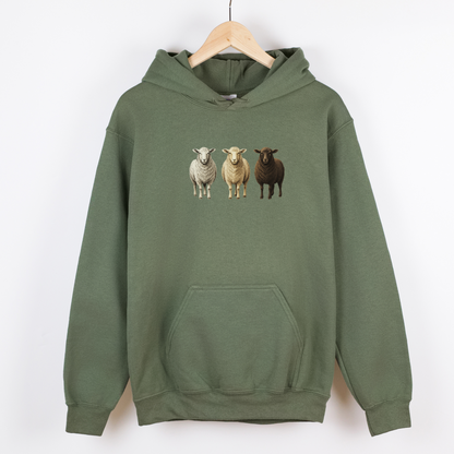 Sheeps Hoodie | Famous Trios | Unisex
