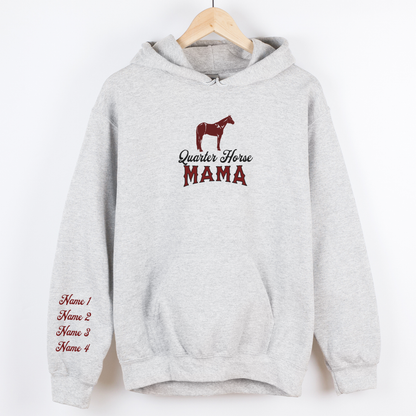 Custom Quarter Mama Hoodie | Horse Breed Apparel | Hoodie