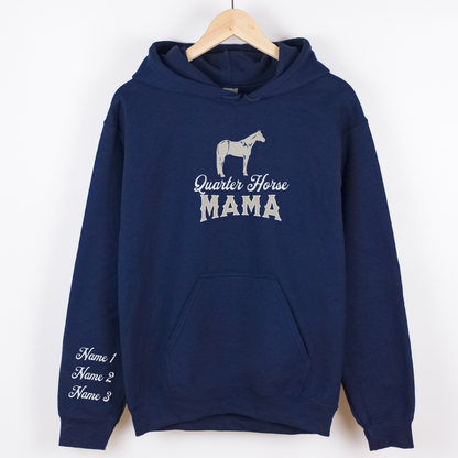 Custom Quarter Mama Hoodie | Horse Breed Apparel | Hoodie