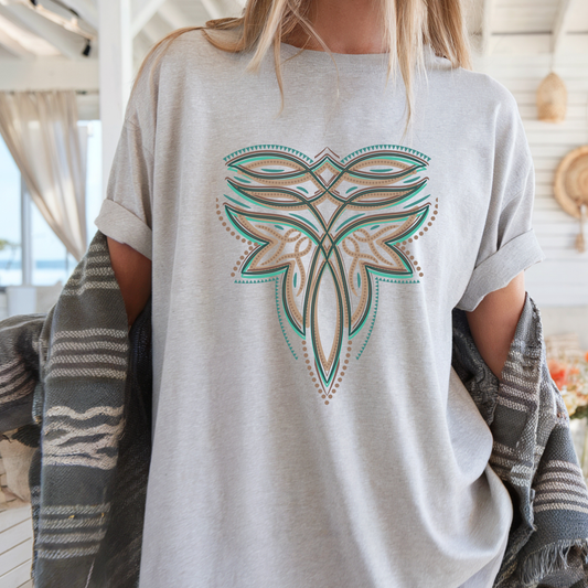 Boot Stitch | Vintage Cowgirl | T-shirt