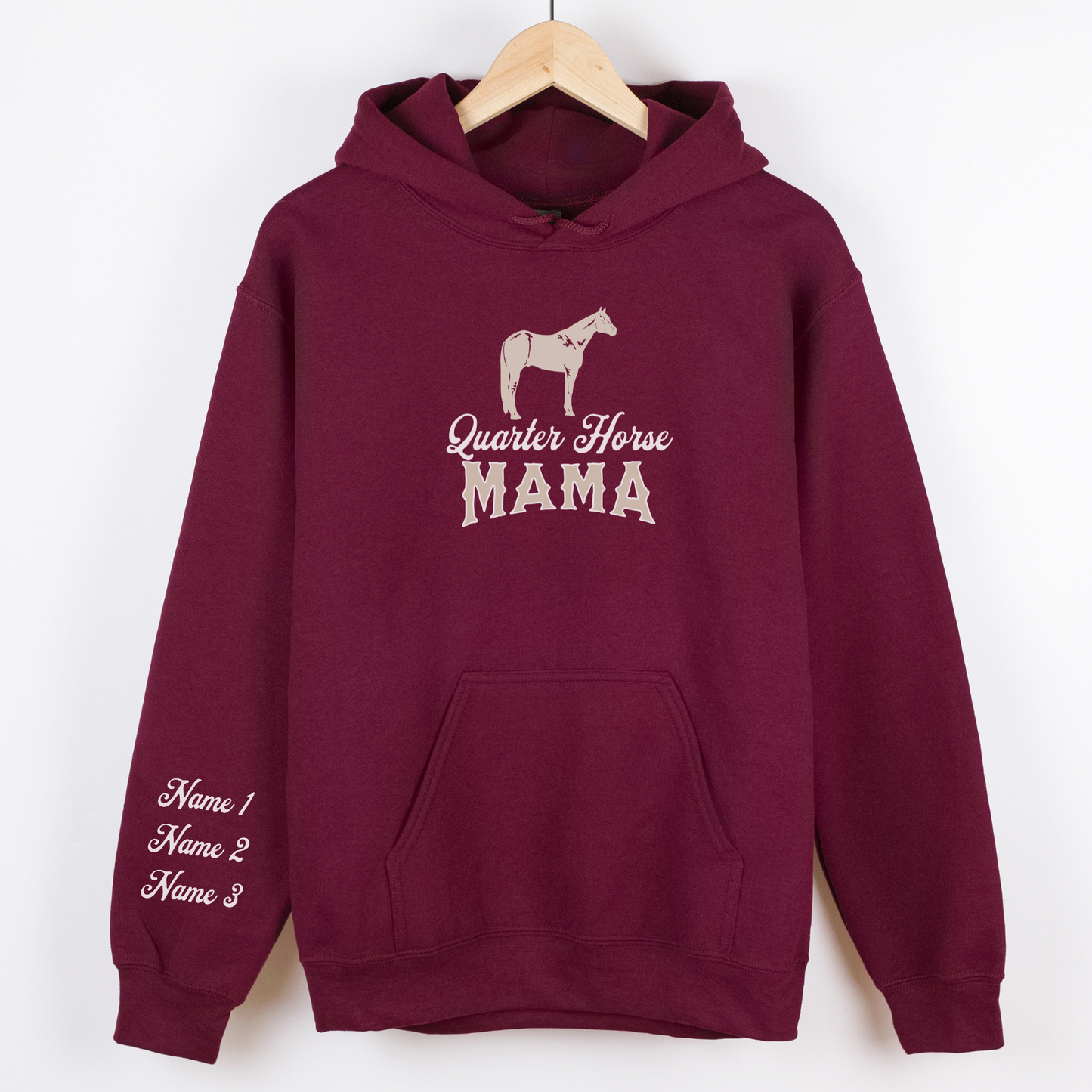 Custom Quarter Mama Hoodie | Horse Breed Apparel | Hoodie