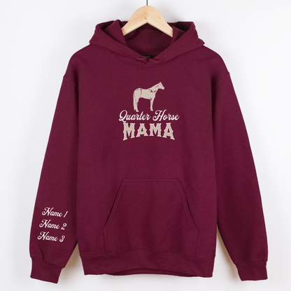 Custom Quarter Mama Hoodie | Horse Breed Apparel | Hoodie