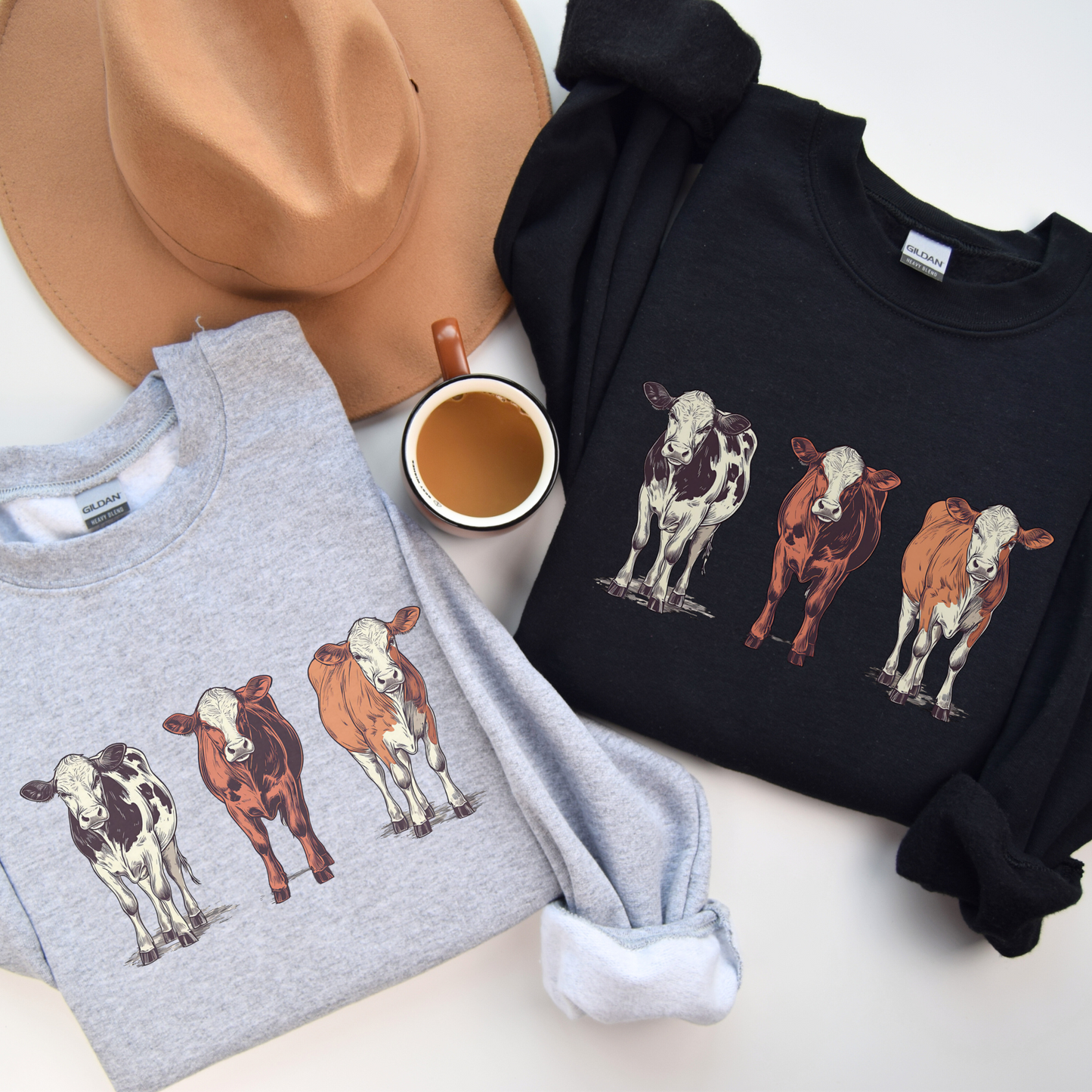 Cows Sweatshirt | Famous Trios | Unisex
