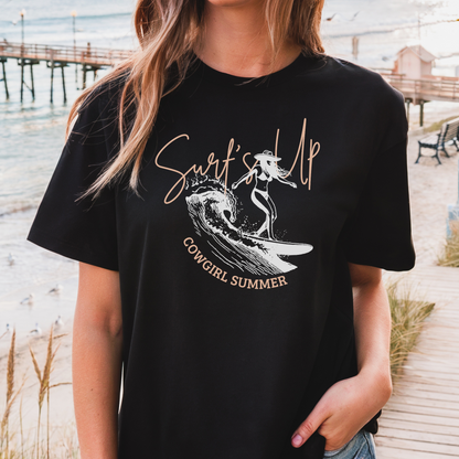 Surf's Up! | T-shirt | Cowgirl Summer