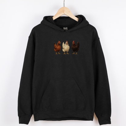Chickens Hoodie | Famous Trios | Unisex