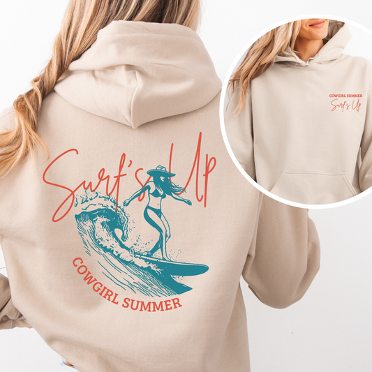 Surf's Up | Hoodie | Cowgirl Summer