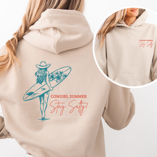 Stay Salty | Hoodie | Cowgirl Summer