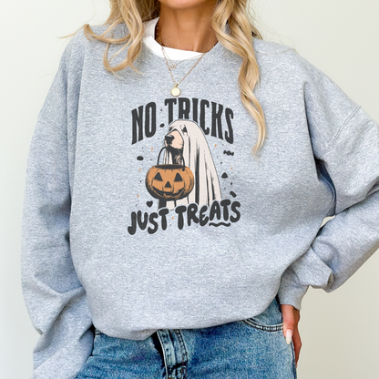 No Tricks, Just Treats | Halloween | Sweatshirt