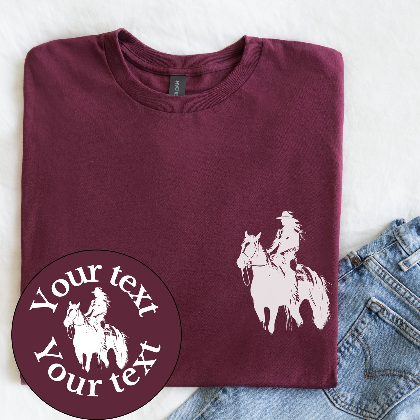Custom Cowgirl Tee | Personalized Products | T-Shirt