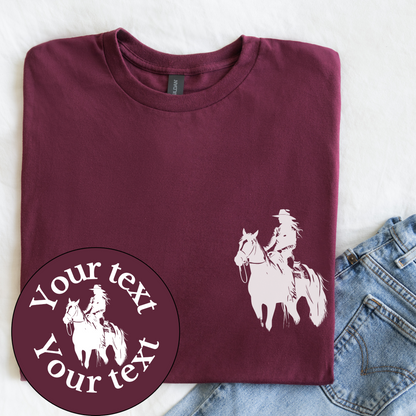 Custom Cowgirl Tee | Personalized Products | T-Shirt