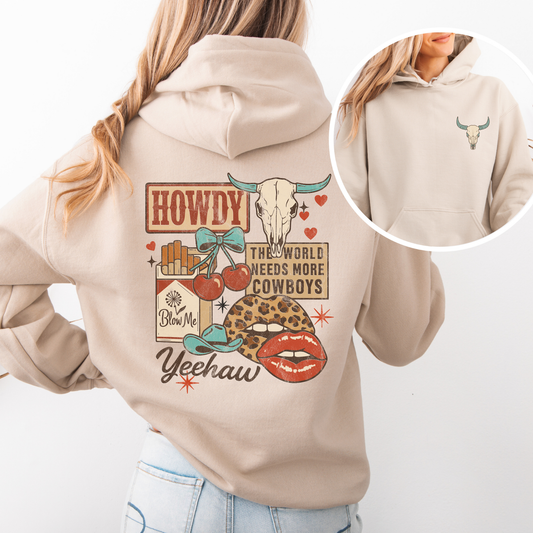 Howdy Hood | Hoodie | Wild West Vibes