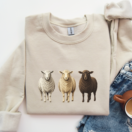 Sheeps Sweatshirt | Famous Trios | Unisex