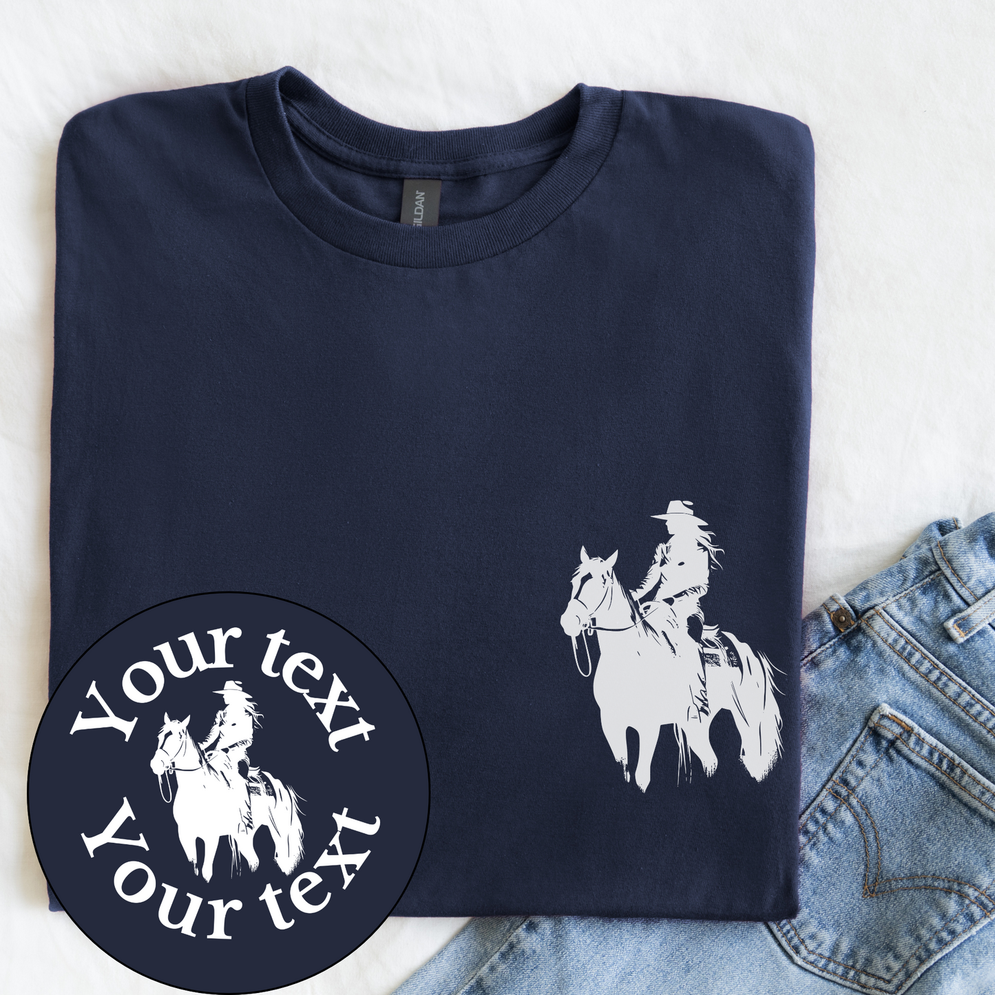 Custom Cowgirl Tee | Personalized Products | T-Shirt