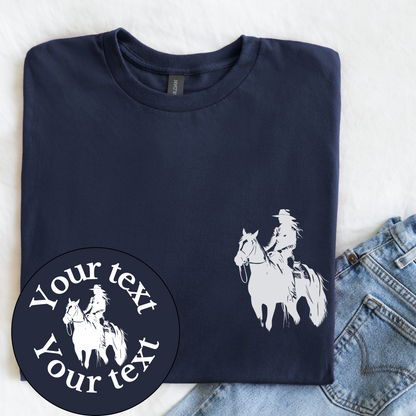 Custom Cowgirl Tee | Personalized Products | T-Shirt