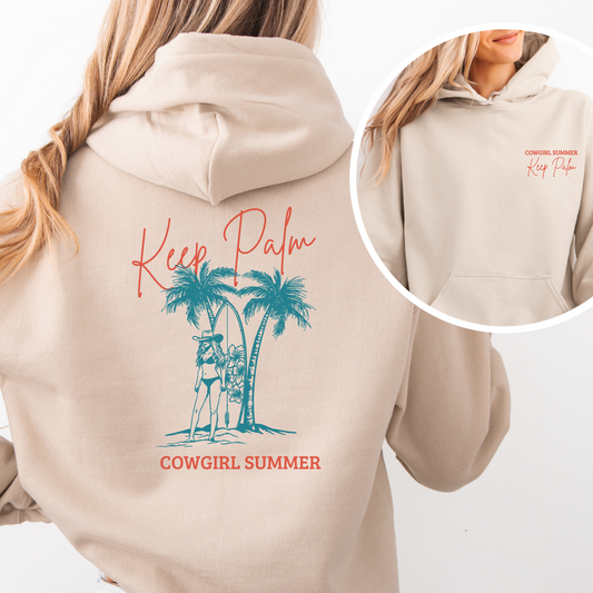 Keep Palm | Hoodie | Cowgirl Summer