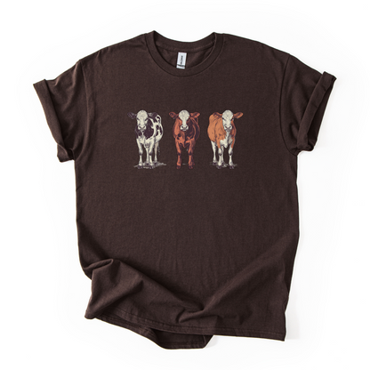 Cows T-shirt | Famous Trios | Unisex