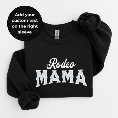 Custom Rodeo Mama Sweater | Embroidered | Sweatshirts