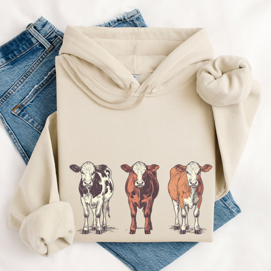 Cows Hoodie | Famous Trios | Unisex