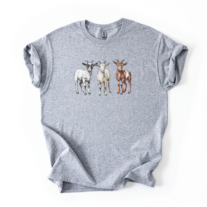 Goats T-shirt | Famous Trios | Unisex