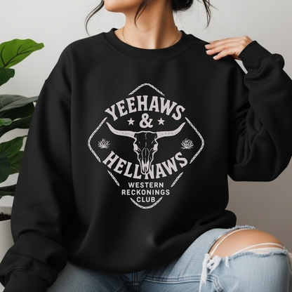 Yeehaws & Hellnaws | Vintage Cowgirl | Sweatshirt