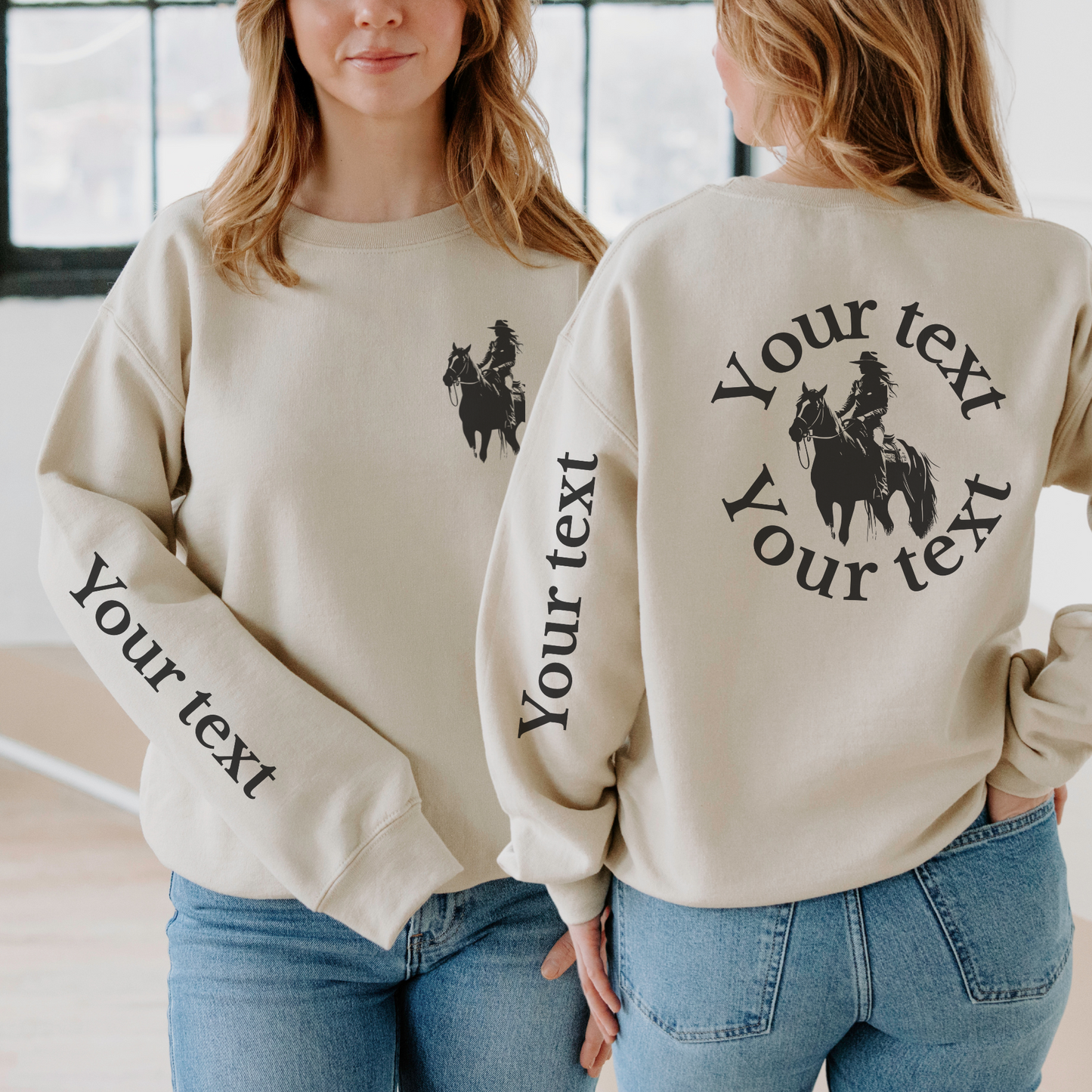 Custom Cowgirl Sweatshirt | Personalized Products | Sweatshirt